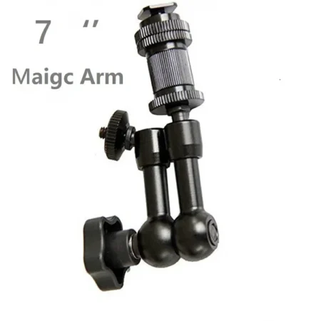 Super Clamp 7/11 inches Adjustable Magic Articulated Arm for Mounting Monitor LED Light LCD Video Camera Flash Camera DSLR - Image 10