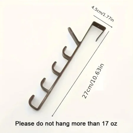 Over-the-Door Clothes Hanger Rack - Image 2