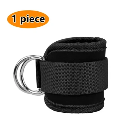 Cable Ankle Straps Double D-Ring Ankle Cuffs For Gym Workout - Image 4