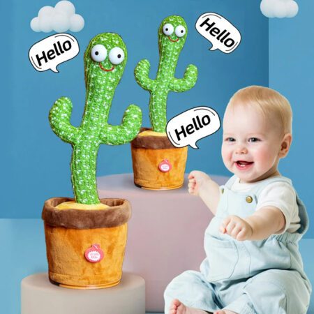 Dancing Cactus Toy - Interactive Plushie with Songs and Talk - Image 3