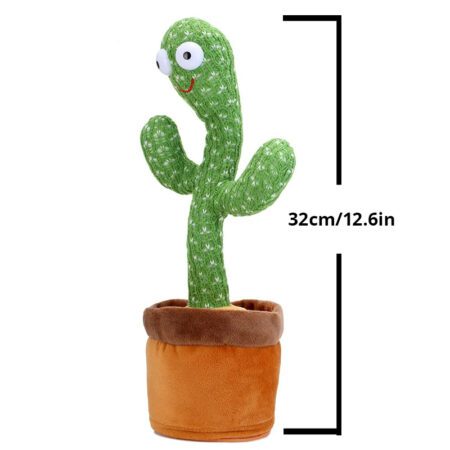 Dancing Cactus Toy - Interactive Plushie with Songs and Talk - Image 5