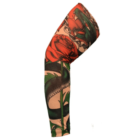 Summer Outdoor Riding Flower Arm Tattoo Sleeve Sports - Image 6