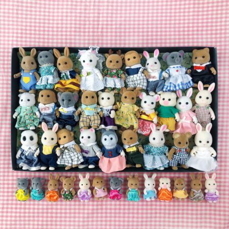 Easter Bunny & Mini Animal Dollhouse Figures - Image 28